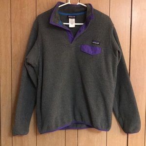 Patagonia Fleece Synchilla Pullover Button Up